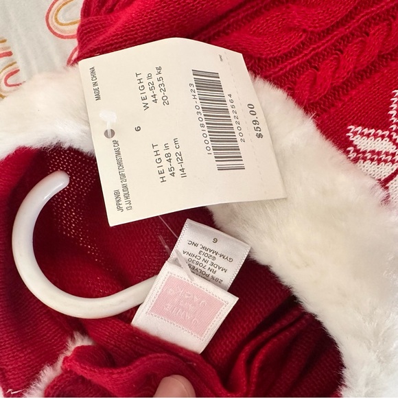 Janie & Jack Mrs. Clause Christmas Dress - Picture 6 of 6